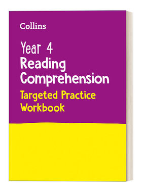 英文原版 Collins Year4 Reading Comprehension Targeted Practice Workbook柯林斯英国小学四年级英语阅读理解练习册 进口英语书