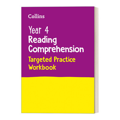 英文原版 Collins Year4 Reading Comprehension Targeted Practice Workbook柯林斯英国小学四年级英语阅读理解练习册 进口英语书