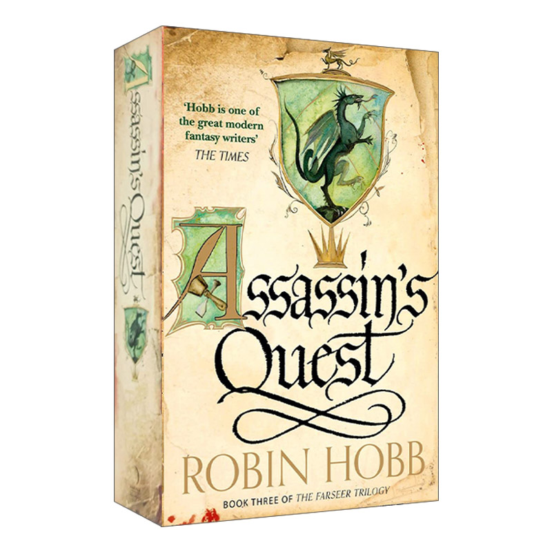 英文原版 The Farseer Trilogy 3 — Assassin's Quest 刺客正传3 刺客任务 英文版 进口英语原版书籍