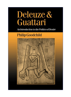 德勒兹与迦塔利  英文原版 Deleuze and Guattari 欲望政治导论 英文版 进口英语原版书籍