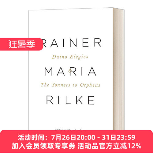 杜伊诺哀歌和献给奥尔甫斯的十四行诗 英文原版 Duino Elegies The Sonnets To Orpheus 里尔克 英文版 进口英语原版书籍