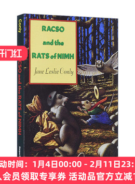 英文原版 Racso and the Rats of NIMH 尼姆的老鼠续集 纽伯瑞奖得主 Jane Conly 英文版 进口英语原版书籍