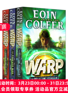 英文原版 W.A.R.P系列3册 Reluctant Assassin/Forever Man/Hangman's Revolution 奇幻冒险小说 阿特米斯作者 Eoin Colfer 英文版