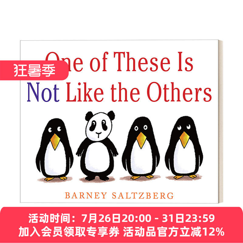 来找茬 英文原版 One of These Is Not Like the Others 2-5岁儿童幽默故事精装绘本 Barney Saltzberg 英文版 进口英语原版书籍