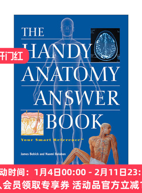 英文原版 The Handy Anatomy Answer Book 机敏问答 解剖 百科全书 Patricia Barnes-Svarney帕利斯·巴尼斯 进口英语原版书籍