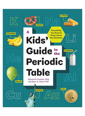 英文原版 A Kids' Guide to the Periodic Table 儿童元素周期表指南 化学知识科普百科 STEM教育 英文版 进口英语原版书籍