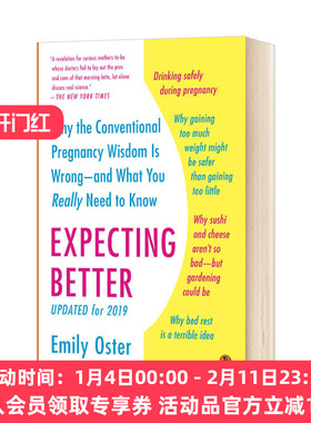 期待更好 为什么传统的怀孕观念是错误的 英文原版 Expecting Better 备孕百科 英文版进口原版英语书籍 Emily Oster