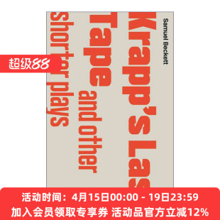 英文原版 Krapp's Last Tape and Other Dramatic Pieces 克拉普最后的录音带和其他戏剧作品 Samuel Beckett塞缪尔·贝克特