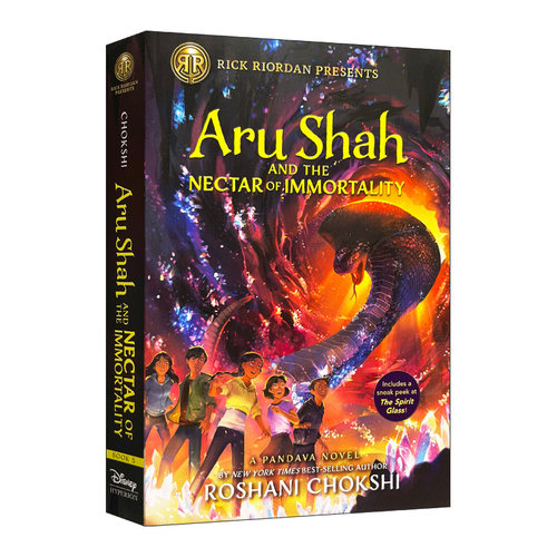 英文原版 Aru Shah and the Nectar of Immortality Pandava Series 05 阿鲁沙与永生甘露 波西杰克逊书系列 Roshani Chokshi