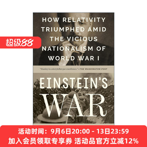 英文原版 Einstein's War 爱因斯坦的战争 相对论 Matthew Stanley 英文版 进口英语原版书籍