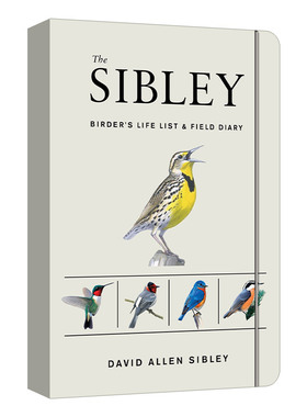 英文原版 The Sibley Birder's Life List and Field Diary 西布利观鸟者的生活清单和野外记录 英文版 进口英语原版书籍