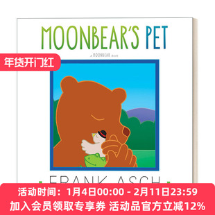 英文原版 Moonbear's Pet  月亮小熊的宠物 法兰克艾许 趣味图画书 英文版 进口英语原版书籍