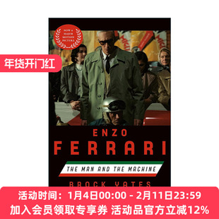 英文原版 Enzo Ferrari Movie Tie-in Edition 法拉利 电影版 男人与机器 Brock Yates 英文版 进口英语原版书籍
