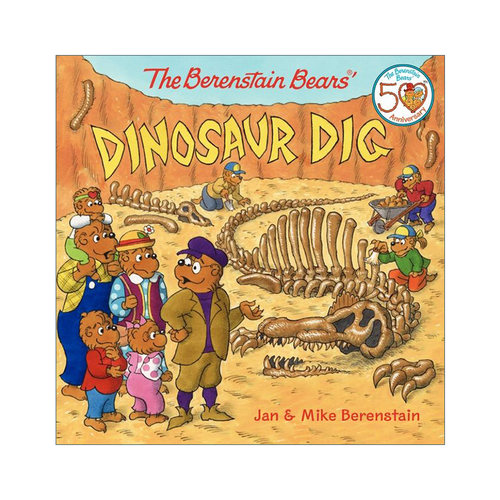 恐龙挖掘之旅 英文原版 The Berenstain Bears' Dinosaur Dig 贝贝熊绘本 英文版 进口英语原版书籍
