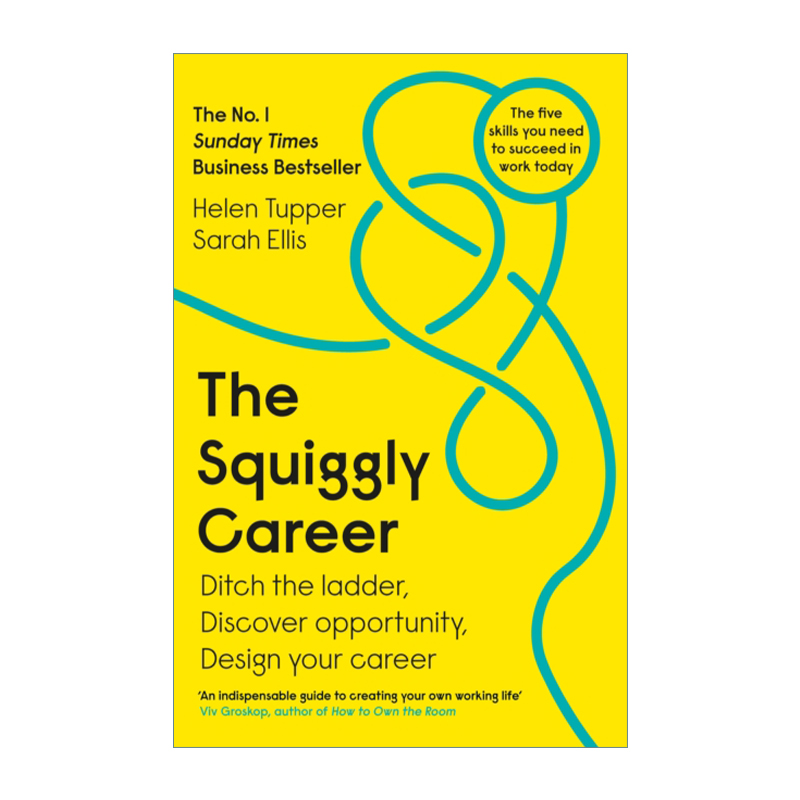 英文原版 The Squiggly Career曲折的职业生涯在终身工作时代找准定位英文版进口英语原版书籍