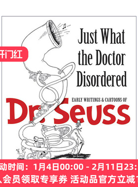 英文原版 Just What the Doctor Disordered 博士的混乱 Dr. Seuss苏斯博士早期作品和卡通漫画 英文版 进口英语原版书籍