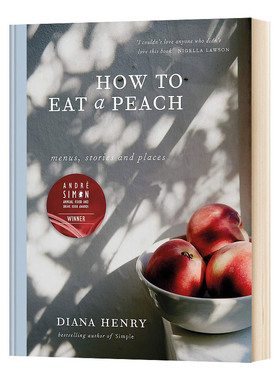 英文原版 How to eat a peach 如何吃桃子 相关的菜单 故事和地方食谱 英文版 进口英语原版书籍