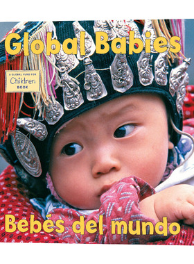 华研原版 世界各地的宝宝 英文原版 Global Babies  Bebes del Mundo 西班牙语英语双语版 进口英语书籍