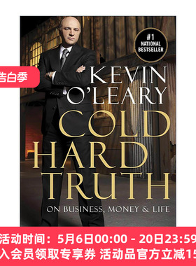 英文原版 Cold Hard Truth 冷酷无情的事实 关于商业 金钱和生活 Kevin O'Leary 英文版 进口英语原版书籍