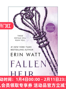 英文原版 Fallen Heir The Royals 没落的继承人 王室系列 浪漫小说 Erin Watt 英文版 进口英语原版书籍