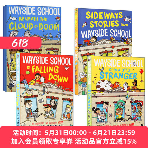 英文原版歪歪路小学进口