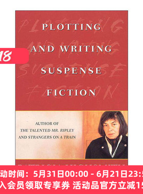 英文原版 Plotting and Writing Suspense Fiction 悬疑小说的构思与写作 帕特里西亚·海史密斯 英文版 进口英语原版书籍