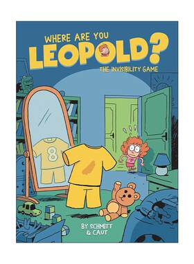 英文原版 利奥波德你在哪 卷一 Where Are You Leopold 雅思词汇漫画书 英文版 进口英语原版书籍