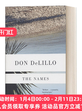 英文原版 The Names Vintage Contemporaries 名字 美国国家图书奖获得者Don DeLillo 英文版 进口英语原版书籍