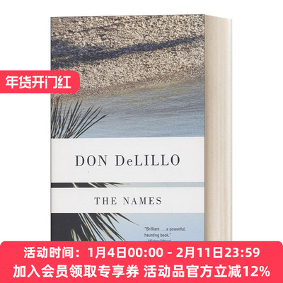 英文原版 The Names Vintage Contemporaries 名字 美国国家图书奖获得者Don DeLillo 英文版 进口英语原版书籍