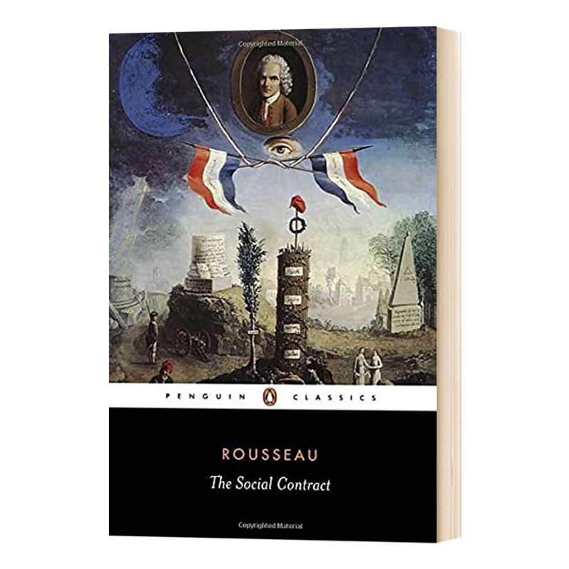 华研原版 社会契约论 英文原版 The Social Contract 英文版 进口英语书籍