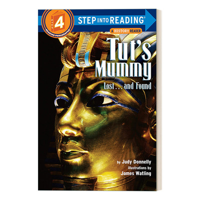 英文原版 Step Into Reading 4 - Tut's Mummy Lost and Found 图坦卡蒙的木乃伊 英文版 进口英语原版书籍