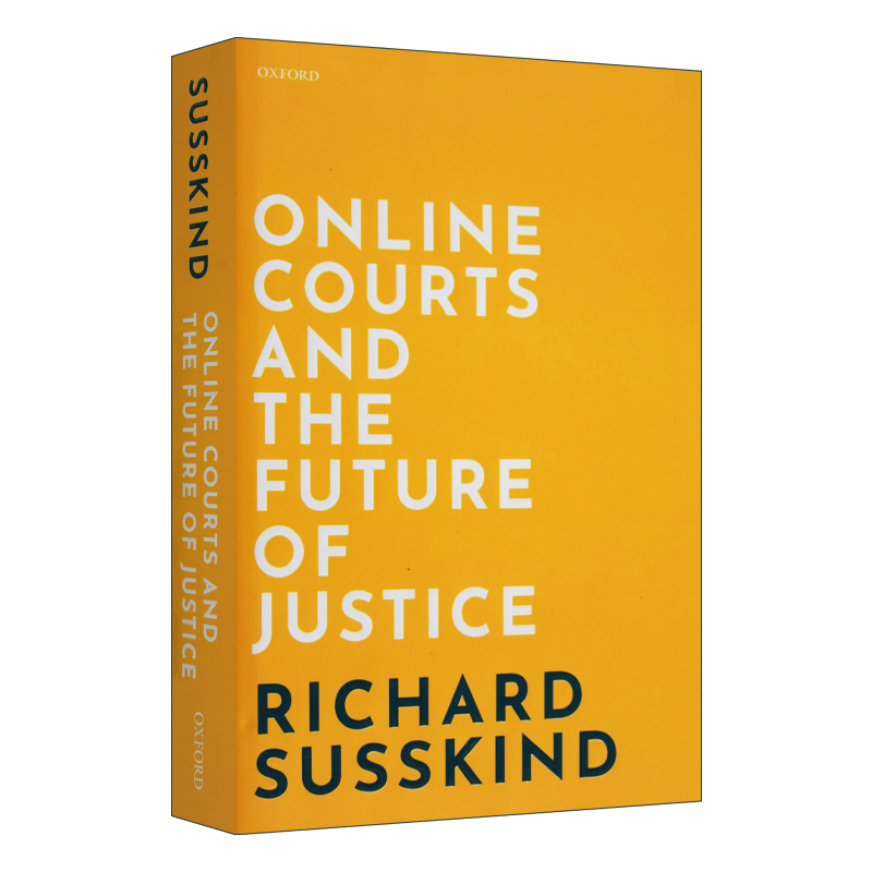 华研原版 互联网法庭 公平公正的未来 英文原版 Online Courts and the Future of Justice 英文版 进口英语书籍