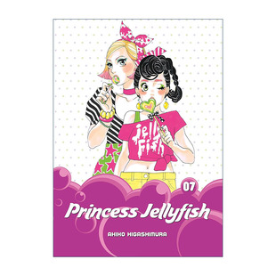 同名动漫漫画 书籍 Jellyfish 进口英语原版 英文版 东村明子 水母公主7 海月姬 Princess 英文原版