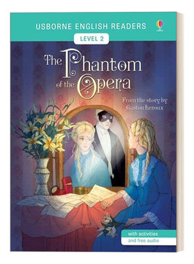 英文原版 English Readers Level 2 The Phantom of the Opera 分级阅读2 歌剧魅影 英文版 进口英语原版书籍