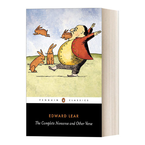 英文原版 The Complete Nonsense and Other Verse 谐趣诗全集 爱德华·李尔 企鹅黑经典 Penguin Black Classcis 英文版 进口书