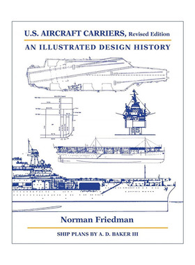 现货 英文原版 U.S. Aircraft Carriers 美国航母插图设计历史 精装海军航母发展史 精装 英文版 进口英语原版书籍