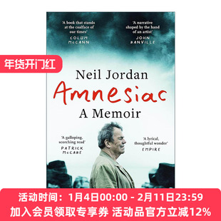 英文原版 Amnesiac 失忆者回忆录 爱尔兰导演尼尔·乔丹 夜访吸血鬼 波吉亚家族系列导演 英文版 进口英语原版书籍