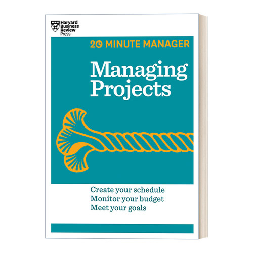 项目管理 英文原版 Managing Projects（HBR）哈佛商业评论二十分钟管理丛书系列 管理学社会学 企业经营与管理 进口英语原版书籍