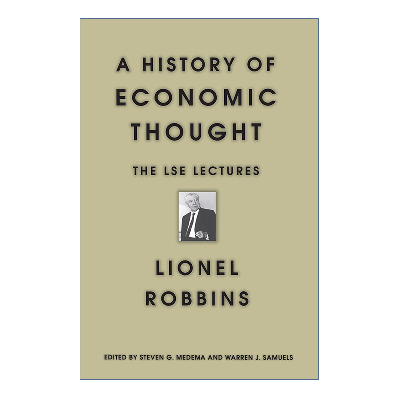 经济思想史  英文原版 A History of Economic Thought 伦敦经济学院讲座 Lionel Robbins 英文版 进口英语原版书籍
