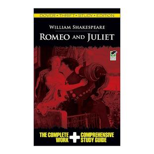 英文原版 Romeo and Juliet Thrift Study Edition 罗密欧与朱丽叶 完整文本与学习指南 莎士比亚 英文版 进口英语原版书籍