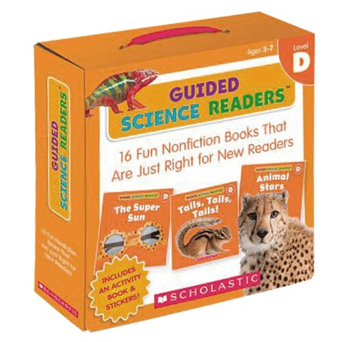 学乐指导性科学读本D级16册套装