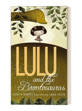 英文原版 Lulu and the Brontosaurus 露露和雷龙 黑白章节书 蓝思值790L 英文版 进口英语原版书籍
