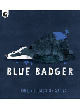 深蓝色獾 英文原版 Blue Badger 英文版 进口英语原版书籍