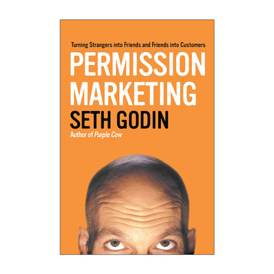 英文原版 Permission Marketing 愿者上钩 特许营销 Seth Godin 英文版 进口英语原版书籍