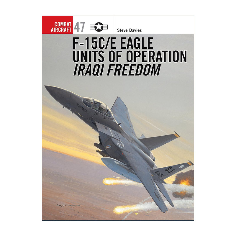 英文原版 F-15C/E Eagle Units of operation Iraqi Freedom 美国空军F-15C鹰式战斗机 航空史上的战斗机系列 进口英语原版书籍