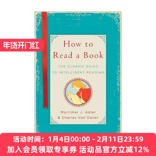 英文原版 How to Read a Book 如何阅读一本书 精装 英文版 进口英语原版书籍