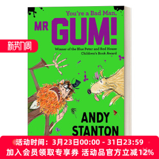 书籍 进口英语原版 阿甘外传 You 阿甘和大狗杰克 Man Bad 英文版 英文原版 Mr. 儿童动作冒险小说 Gum