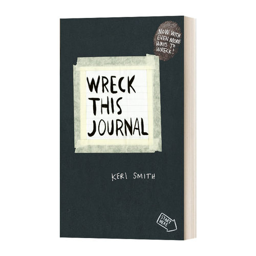 英文原版 Wreck This Journal 做了这本书 创意书 英文版 进口英语原版书籍