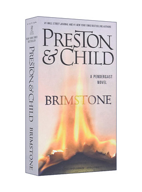 英文原版 Brimstone 硫磺密杀 超自然迷杀三部曲 特工彭达格斯特系列 英文版 进口英语原版书籍