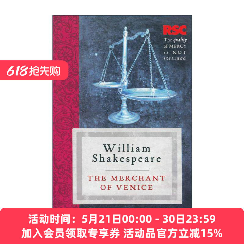 英文原版 The Merchant of Venice 莎士比亚 威尼斯商人 英国皇莎剧团 戏剧导读版 The RSC Shakespeare 英文版 进口英语原版书籍